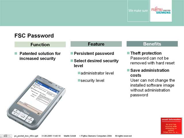 FSC Password